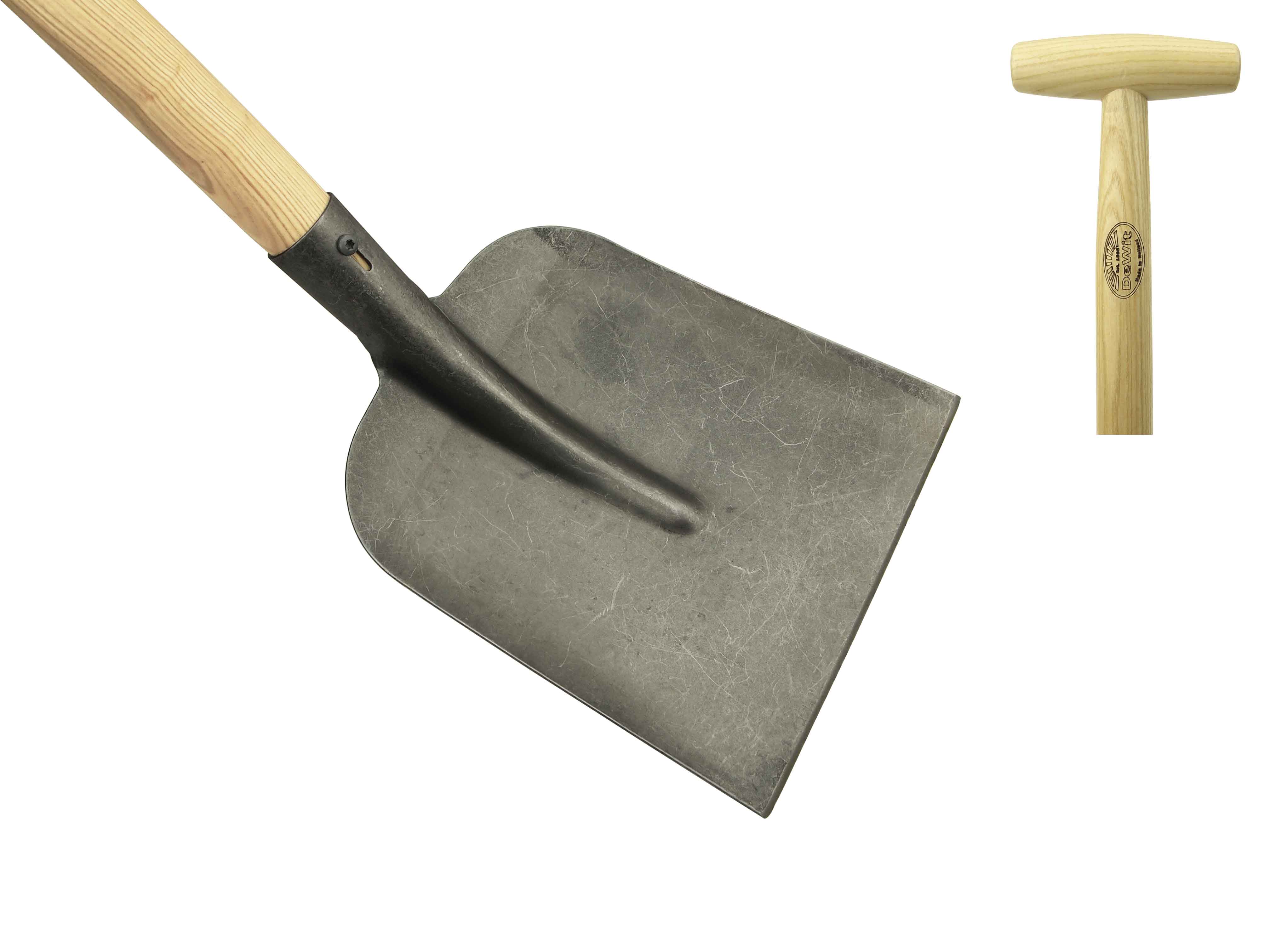 Square mouth shovel with 110cm T-handle